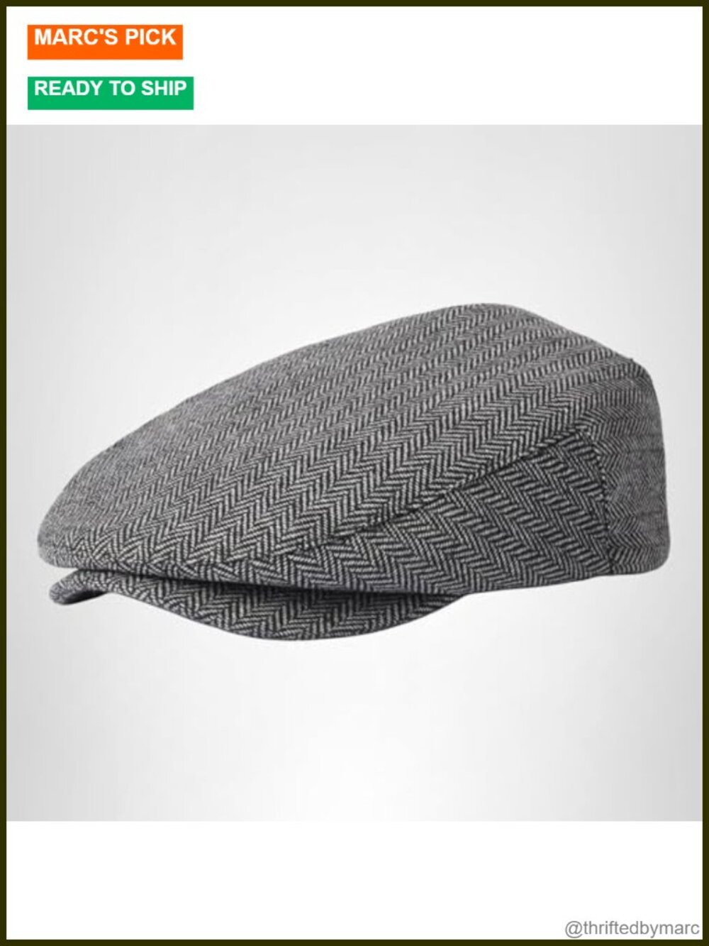Brixton Hooligan Snap Cap Newsboy Hat Adjustable Brim